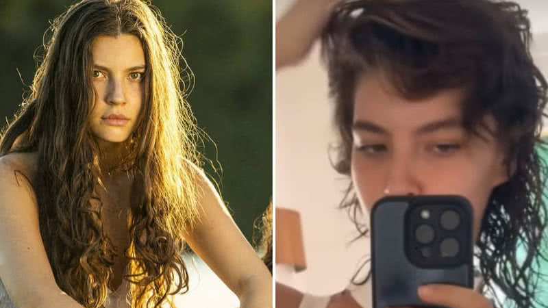 Juma de 'Pantanal', Alanis Guillen renova o visual com corte de cabelo ousado - Reprodução/TV Globo/Instagram