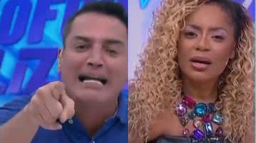 Leo Dias detonou Cariúcha ao vivo - Reprodução/Globo