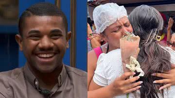 BBB 24: Mãe de Davi faz as pazes com nora em encontro emocionante: "Amor" - Reprodução/TV Globo/Instagram