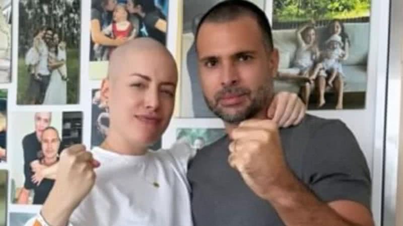 Fabiana Justus faz declaração comovente ao marido após transplante: "Juntos" - Reprodução/Instagram