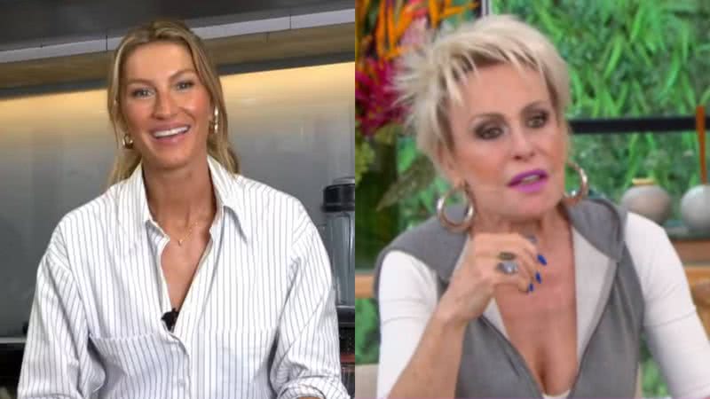 Gisele Bündchen esquece português e Ana Maria Braga alfineta: "É americana" - Reprodução/TV Globo