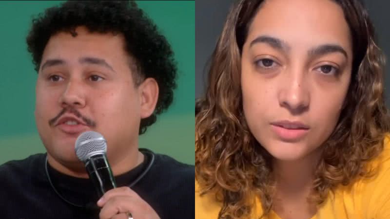 BBB 24: Irmã de Lucas acusa Camila Moura de proibir família de recebê-lo - Reprodução/TV Globo e Reprodução/Instagram