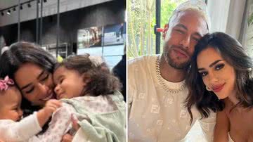 runa Biancardi e Neymar se reúnem na Arábia no mêsversário da filha - Reprodução/Instagram