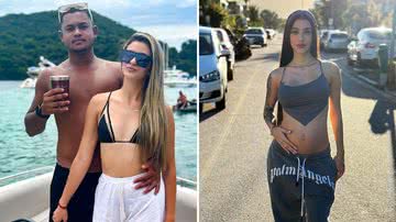 Gabriel Roza, ex de Bia Miranda, anuncia gravidez da atual namorada com indireta para ex, que está grávida de oito meses; saiba mais - Reprodução/Instagram
