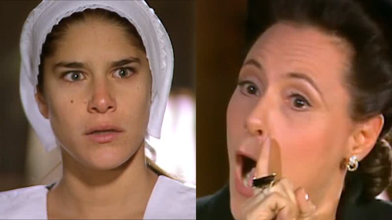 Serena (Priscila Fantin) e Agnes (Elizabeth Savala) de Alma Gêmea - Reprodução/Globo