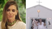 Não foi o Hilbert? Fernanda Lima revela a verdade sobre a construção da capela: "Vocês que entenderam errado" - Reprodução/TV Globo
