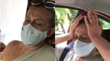 Rita Cadillac entra em pânico e passa mal ao ser vacinada contra a Covid-19: "Tenho pavor de agulha" - Reprodução/Instagram