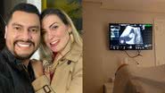 Grávida de 3 meses, Andressa Urach vê imagem do bebê pela primeira vez e se emociona: "Momento especial" - Reprodução/Instagram