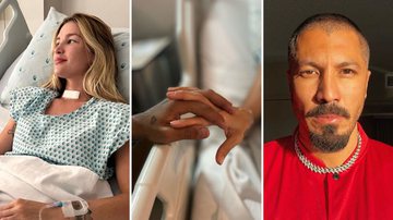 Fernando Medeiros se declara à Aline Gotschalg após cirurgia para remover tumor: "Guerreira" - Reprodução/Instagram