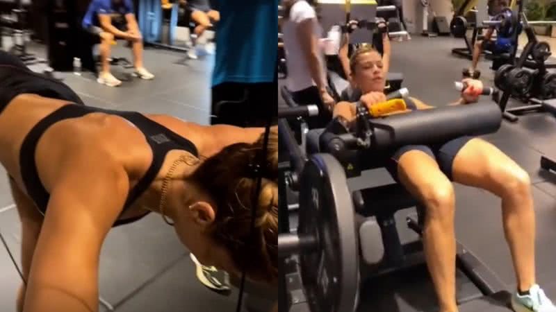 Grazi Massafera exibe corpo sequinho na hora do treino - Reprodução / Instagram