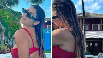 Ex-BBB Hariany Almeida protagoniza beijão quente com o namorado: "Te amo" - Reprodução/Instagram