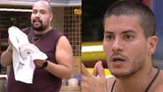 Tiago Abravanel aconselhou Arthur Aguiar sobre amizades no BBB22 - Reprodução/TV Globo