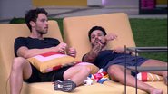BBB22: Rodrigo e Lucas se exaltam e protagonizam discussão acirrada: “Te induziu” - Reprodução/Globo
