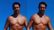José Loreto toma banho de mar e ostenta corpo sarado só de sunga: "Gostosão" - Reprodução/Instagram