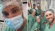 Lucas Bissoli entra no centro cirúrgico e acompanha mãe em operação delicada: "Para melhorar" - Reprodução/Instagram