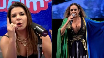 Mara Maravilha detona Daniela Mercury após declaração sobre Jesus: "Você é uma vergonha" - Reprodução/Instagram