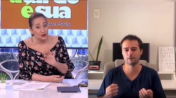 Ao vivo, Sonia Abrão protagoniza climão com Alessandro Lo-Bianco e detona - Reprodução/RedeTV!/Intagram