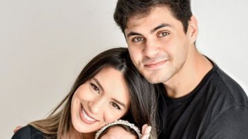 Emocionado, Lucas Veloso comemora 1º mês da filha e relembra comoção no dia do parto: "Nunca vou esquecer" - Reprodução/Instagram