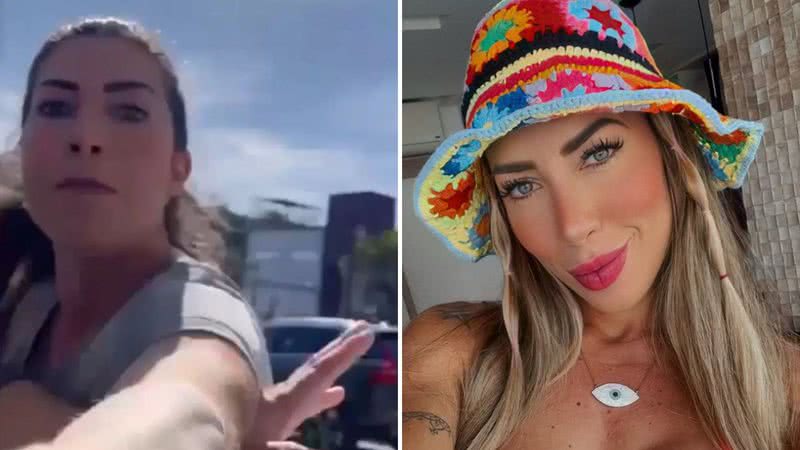 Tati Minerato arma barraco em estacionamento e cai pra cima de mulher: "Me agrediu" - Reprodução/Instagram