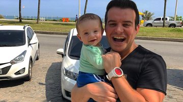Belutti posa com o filho, Luis Miguel - Reprodução/Instagram