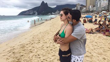 Sérgio Malheiros e Sophia Abrahão em registro romântico - Instagram