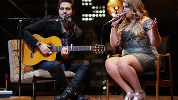 Luan canta com Marília Mendonça - Manuela Scarpa/Brasil News