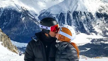 Marina Ruy Barbosa e o noivo na Suíça - Instagram