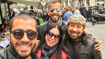 Bell Marques com a família em Paris - Reprodução/Instagram