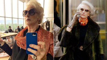 Lu Grimaldi interpreta personagem inspirada em Meryl Streep - Reprodução Instagram/Divulgação