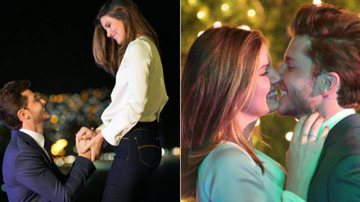 Klebber Toledo pede a mão de Camila Queiroz em casamento - Reprodução Instagram