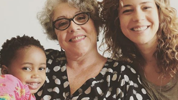 Leandra Leal parabeniza a mãe e posta rara foto da filha - Reprodução Instagram