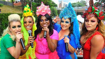 Rouge fecha avenida de São Paulo com seu bloco de Carnaval - Fotos: Samuel Chaves/Brazil News