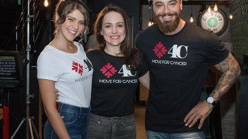 Isabela Santoni, Felipe Titto e Gabriela Duarte participam do Move4Cancer - Foto: Divulgação