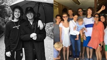 Mick Jagger faz foto rara com quase todos os filhos - Fotos: Reprodução Instagram
