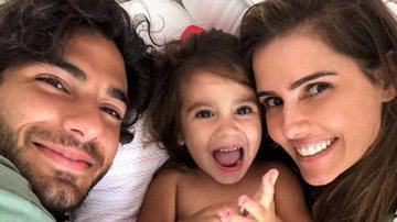 Hugo Moura, Maria Flor e Deborah Secco - Reprodução/Instagram