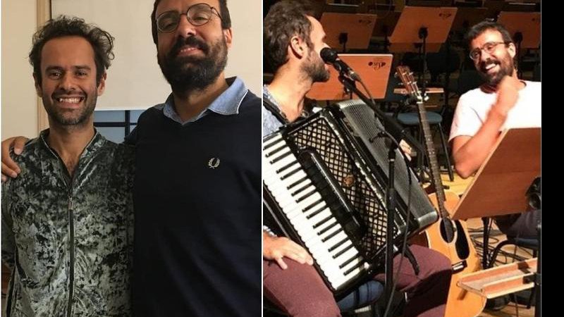 Marcelo Jeneci e Miguel Araújo cantam juntos pela primeira vez - Divulgação