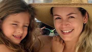 Com a herdeira, Bianca Castanho curte verão da Flórida: 'Felizes' - Reprodução