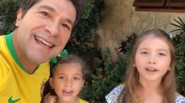 Daniel, Luiza e Lara - Reprodução / Instagram