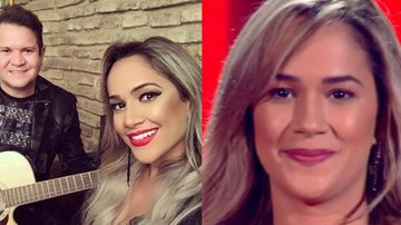 Ex-parceira de Ximbinha canta no 'The Voice' e se surpreende - Reprodução/TV Globo