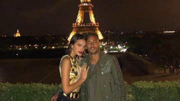 Neymar se declara para Bruna Marquezine em Paris - Reprodução/Instagram