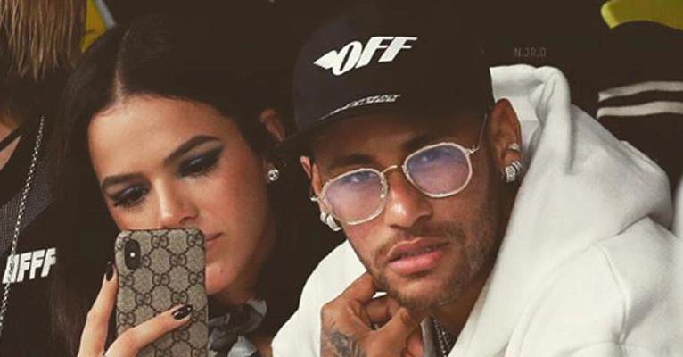 Bruna Marquezine filma Neymar e faz declaração apaixonada - Reprodução/Instagram