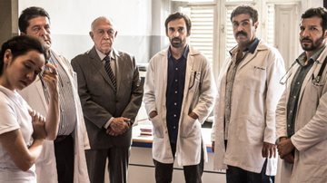 A equipe de médicos está de volta - Divulação Globo: Paulo Bellote, João Miguel Jr. e Mauricio Fidalgo