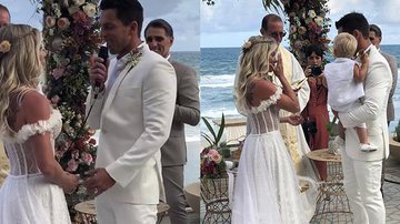 Karina Bacchi se casa com Amaury Nunes - Reprodução / Instagram