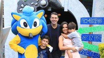 Wanessa Camargo e Marcus Buaiz com os filhos, José Marcus e João Francisco - Reprodução/Instagram