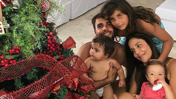 Ivete Sangalo com o marido e os filhos - Reprodução / Instagram