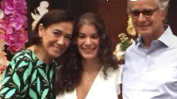 Lilia Cabral e a família - Reprodução / Instagram