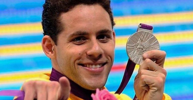 Nasce primeiro filho do nadador olímpico, Thiago Pereira: ''Que emoção!'' - Reprodução / Instagram