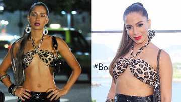 Camila Pitanga como Bebel e Anitta - Manuela Scarpa-Brazil News/Divulgação TV Globo