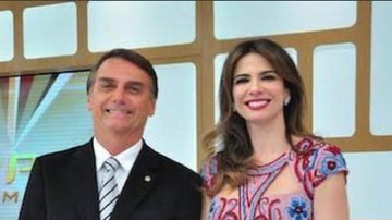 Jair Bolsonaro e Luciana Gimenez - Reprodução