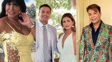 Looks dos famosos no casamento de Carlinhos Maia - Reprodução / Instagram; Manuela Scarpa / BrazilNews